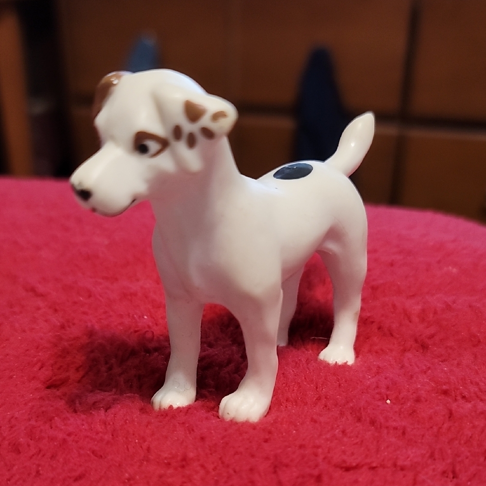 Vintage Wishbone Dog Figure ~ 3" ~ 1996 Wendy's Kids Meal